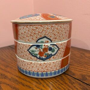 Colorful Stacked Ceramic Container